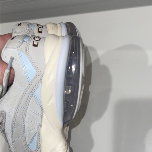 Puma CELL Venom Patent Women’s Sneakers size 10 Blue suede with Gold accents - Picture 7 of 7